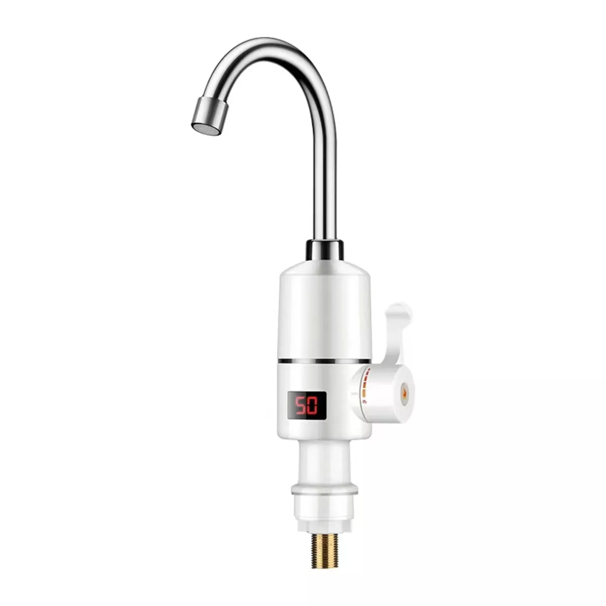 Кран-водонагреватель РМС проточного типа для кухонной мойки белый РМС-ЭЛ03 - фото 1