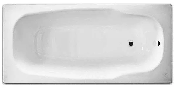 Стальная ванна Blb Atlantica 180x80 см (B80A), цвет белый - фото 1