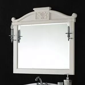 Зеркало Belbagno Privamera 99х83 белый античный (BB45S/WA) BB45S/WA - фото 1