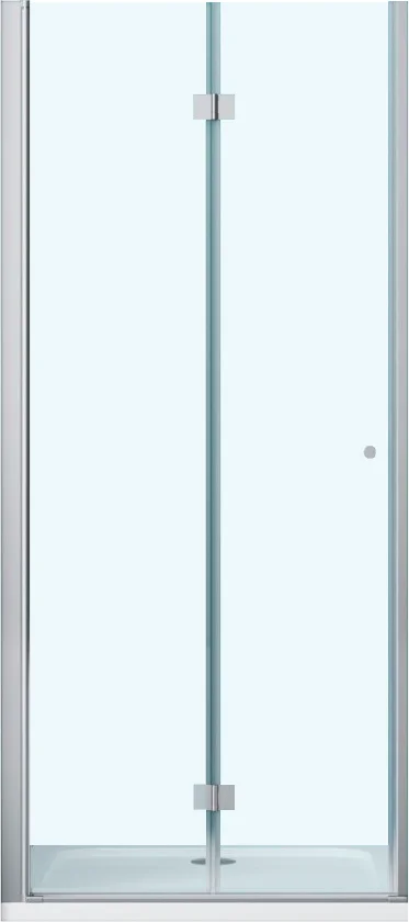 Душевая дверь BelBagno Albano 90х195 профиль хром стекло прозрачное ALBANO-BS-12-90-C-Cr - фото 1