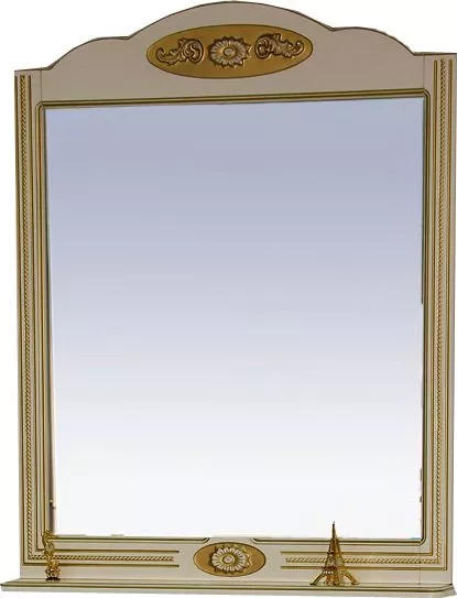Зеркало Misty Roma 75 бежевая патина, размер 75, цвет бежевый Л-Ром02075-033Св - фото 1