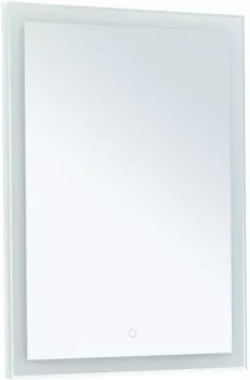 Зеркало Гласс 60 LED цв. бел. глянец (274025) - фото 1