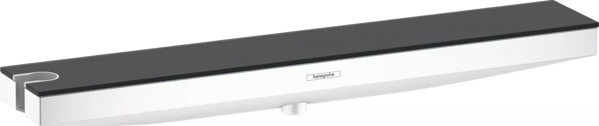 Шланговое подключение Hansgrohe Rainfinity Porter 500 26843700 с полкой и держателем