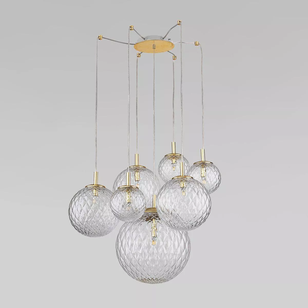 

Подвесная люстра TK Lighting 4608 Cadix Gold