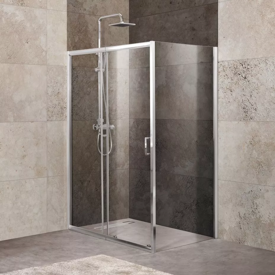 

Душевой уголок BelBagno UNIQUE-AH-1-120/135-90-C-Cr