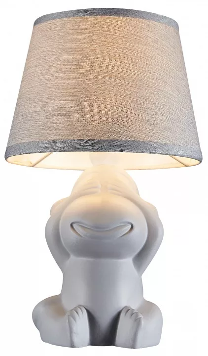 Настольная лампа декоративная Escada Monkey 10176/T Grey 10176/T Grey - фото 1