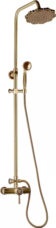 Душевая стойка Bronze de Luxe Windsor (10118/1F), цвет бронза 10118/1F 10118/1F - фото 1