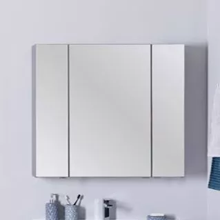 Зеркало-шкаф Aquanet Алвита 100 серый антрацит 00240113 - фото 1