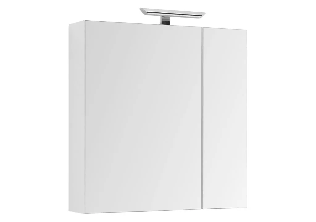 Зеркало-шкаф Aquanet  85 см (00202089), цвет белый - фото 1