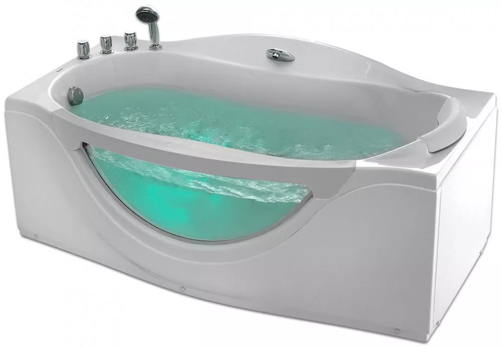 Акриловая ванна Gemy G9072 C L, цвет белый - фото 1