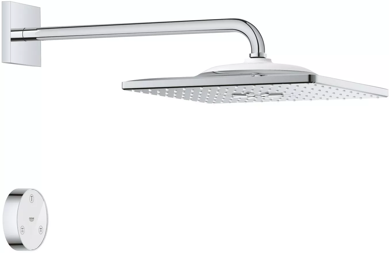 

Верхний душ Grohe Rainshower 310 SmartConnect 26642000 с пультом дистанционного управления