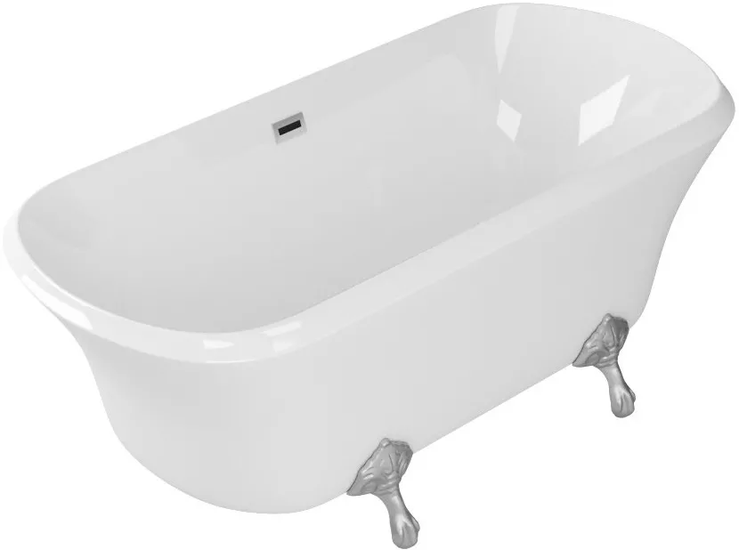 Акриловая ванна Grossman GR-1001, цвет белый - фото 1