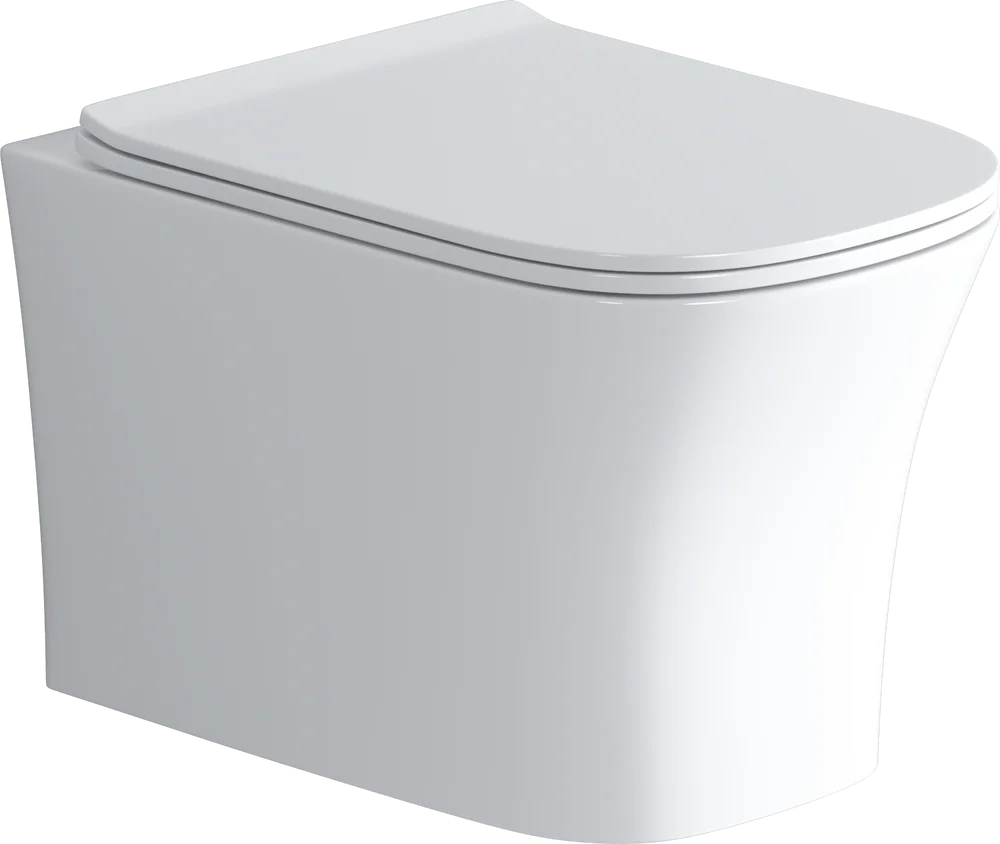 Унитаз подвесной Grossman Style белый с сиденьем микролифт GR-4474S - фото 1