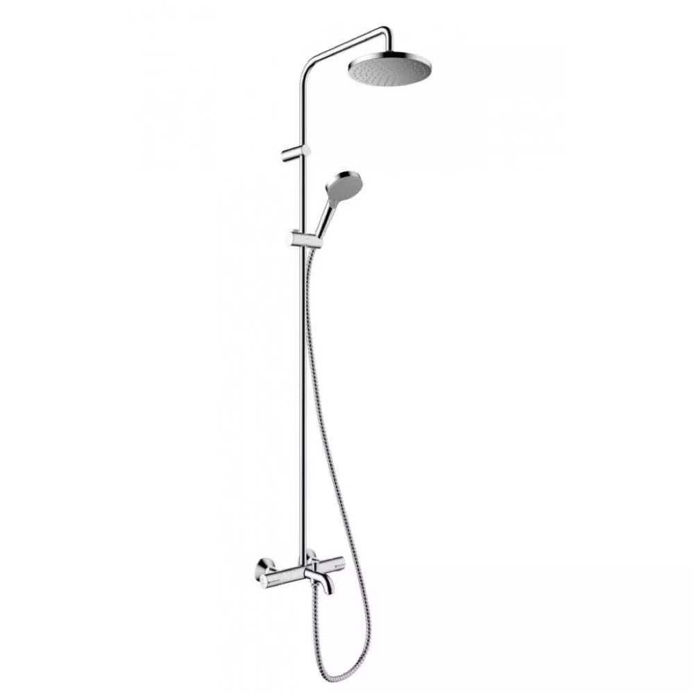 

Душевая стойка Hansgrohe Vernis Blend Showerpipe 200 1jet EcoSmart 26079000