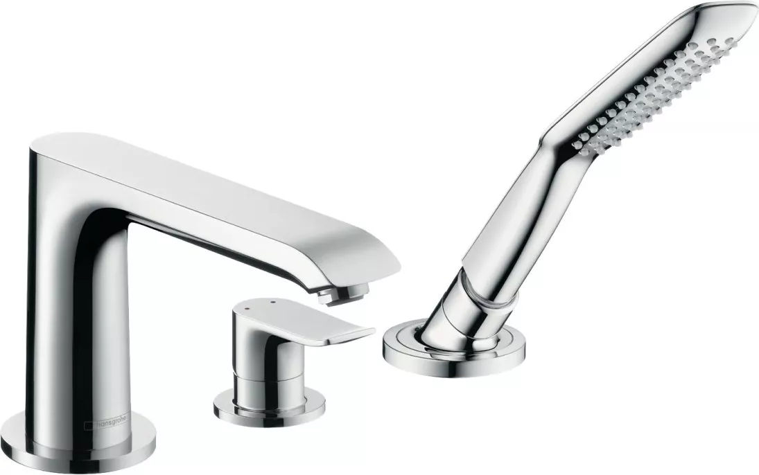 

Смеситель на борт ванны Hansgrohe Metris 31190000 хром