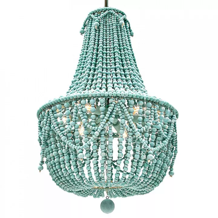 

Подвесная люстра Imperiumloft Chanteuse Chandelier Turquoise 40.1993-1