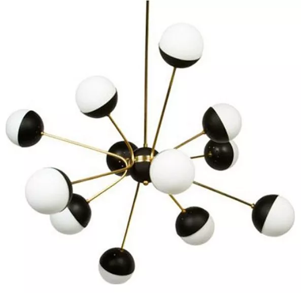 

Подвесная люстра Imperiumloft Rewire Custom Orb Chandelier In 1950 40.1328.MT.20.CH