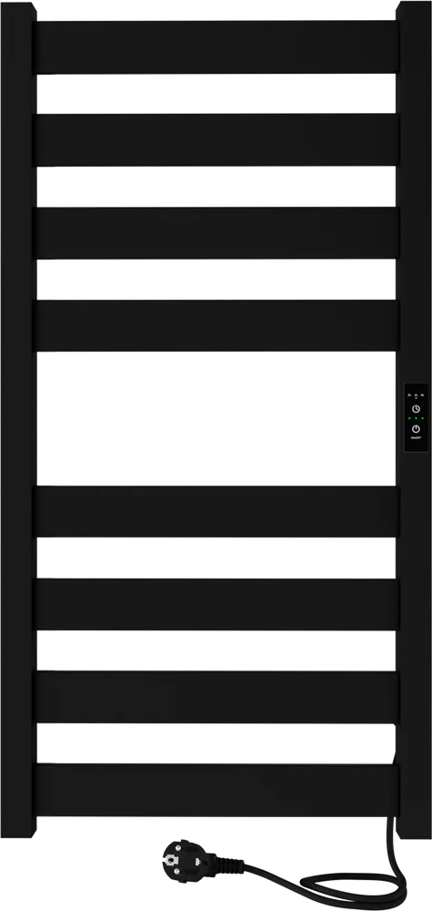 

Полотенцесушитель электрический Indigo Oktava Slim 5 800х400 Черный матовый