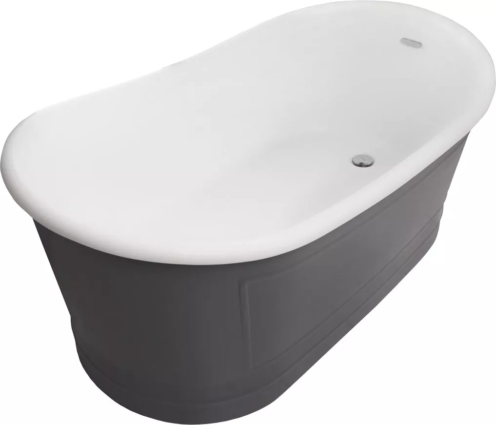 Акриловая ванна BelBagno BB32-CF36, цвет белый - фото 1