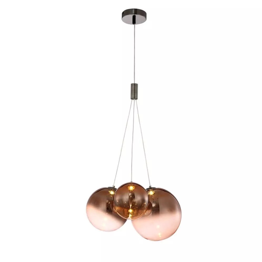 

Подвесной светодиодный светильник Crystal Lux Elche SP3 Copper