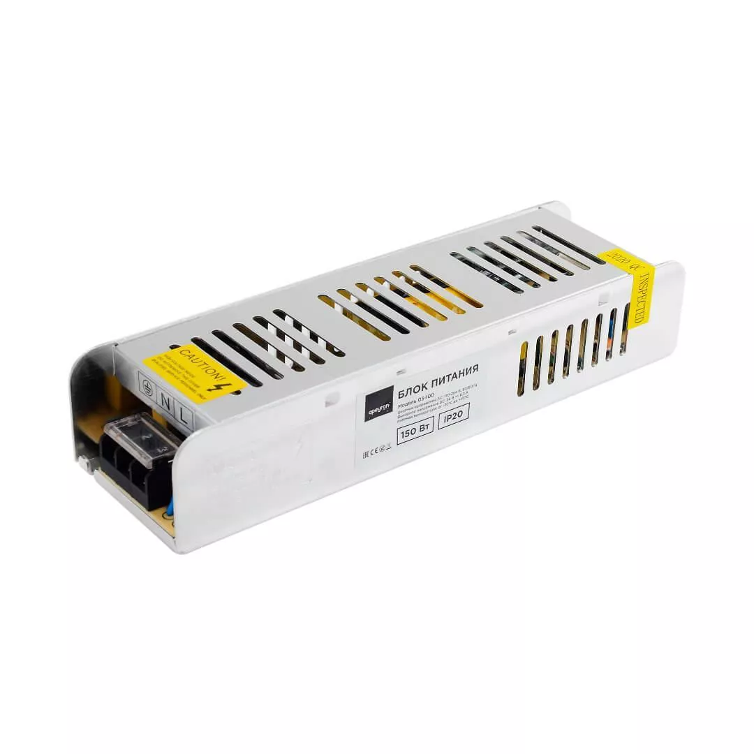 

Блок питания Apeyron 24V 150W IP20 6,3A 03-100