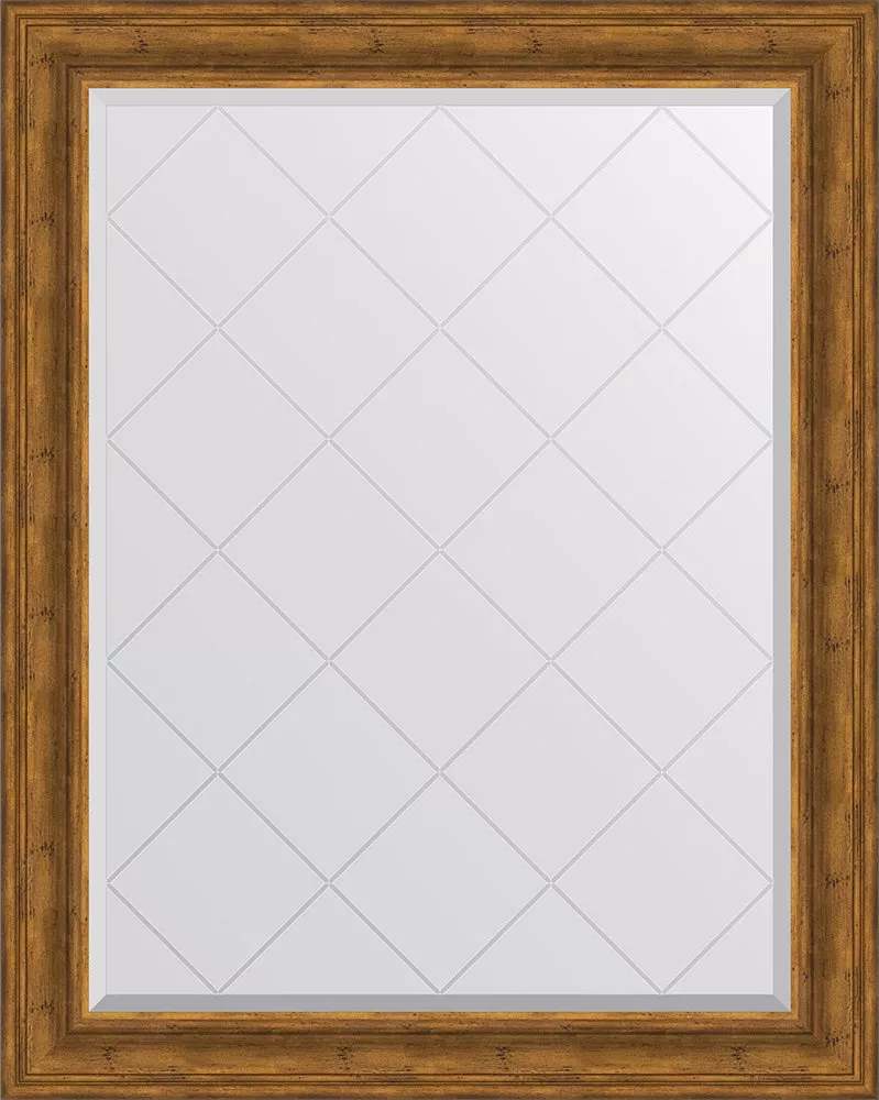 Зеркало в ванную Evoform  99 см (BY 4376), размер 99, цвет бронза - фото 1