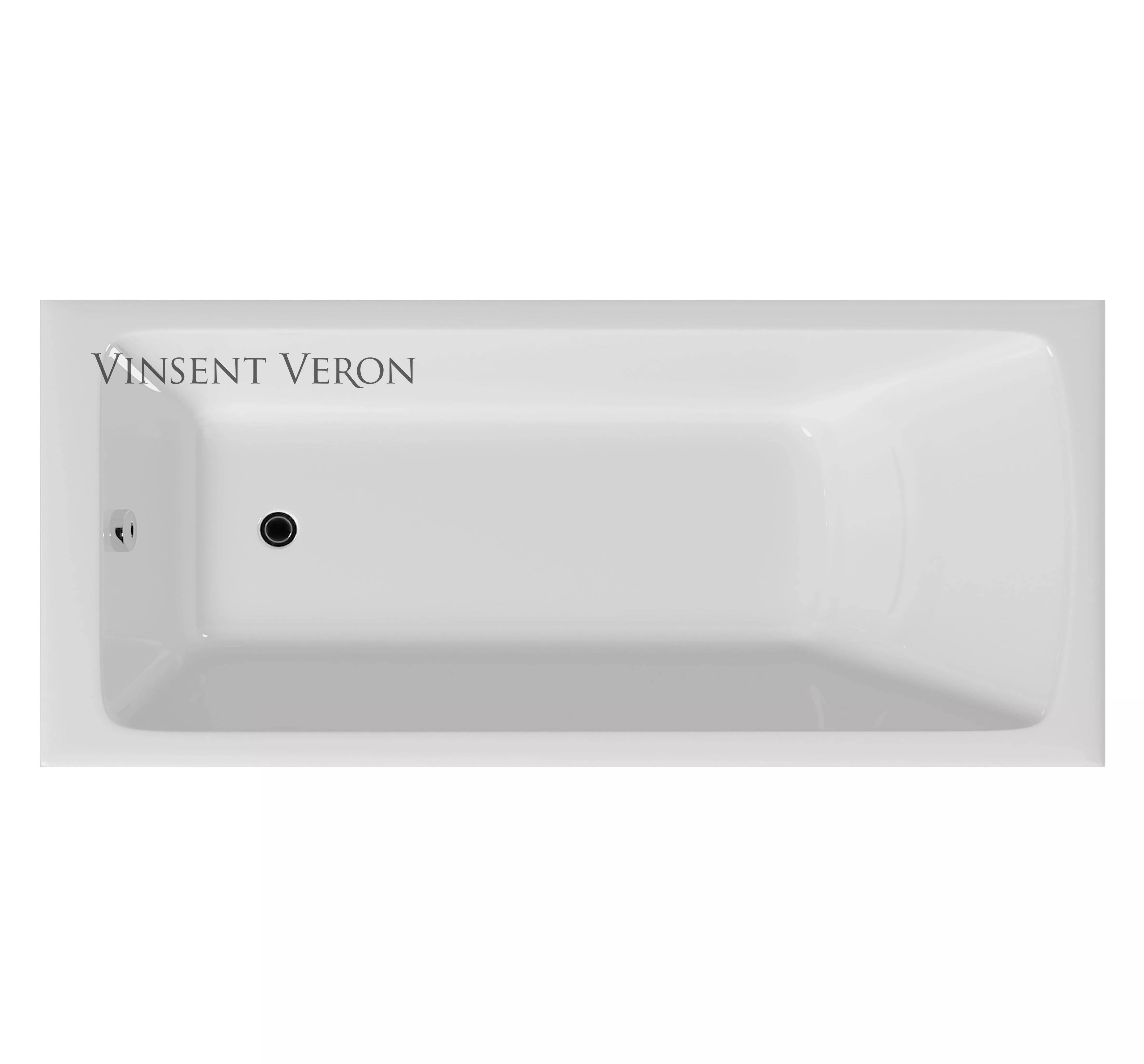 Ванна чугунная Vinsent Veron Kingston 180x80 белый 114000₽