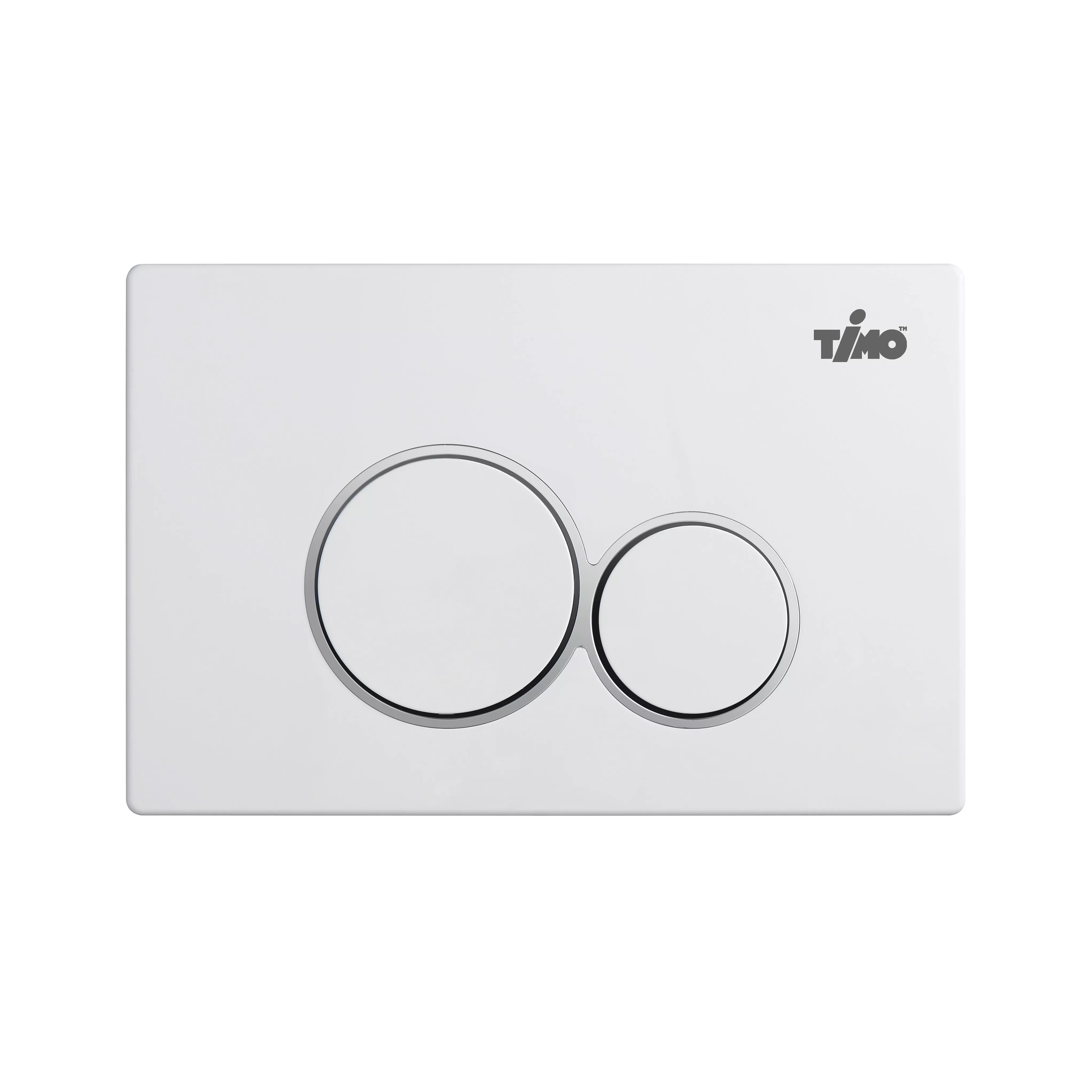 Кнопка смыва TIMO KULO белый (FP-001W) - фото 1