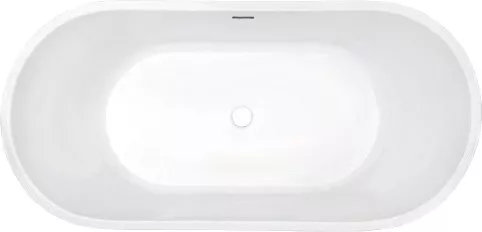 Акриловая ванна Abber AB9203-1.4, цвет белый - фото 1