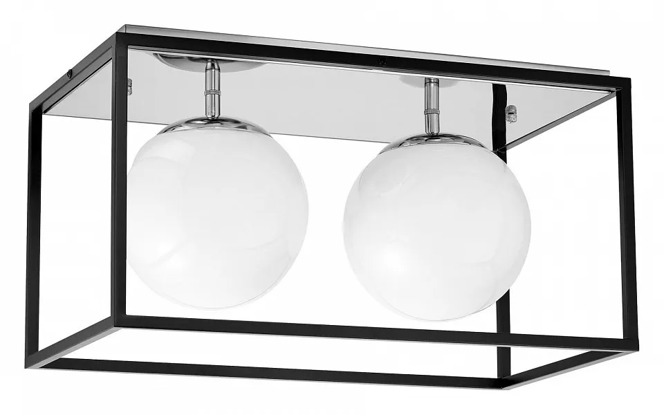 

Накладной светильник LUMINA DECO LDC 8060-2 CHR+BK