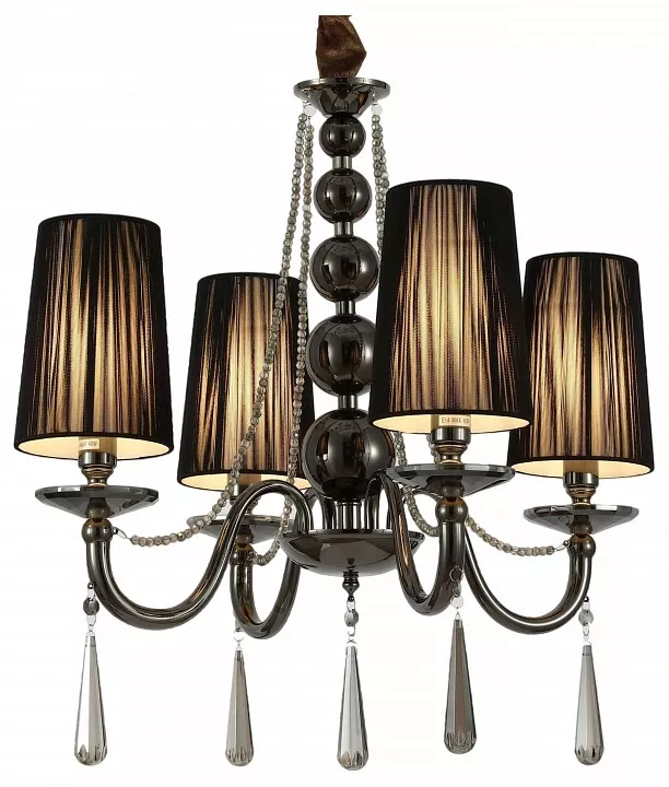 

Подвесная люстра LUMINA DECO Fabione LDP 1200-4 BK