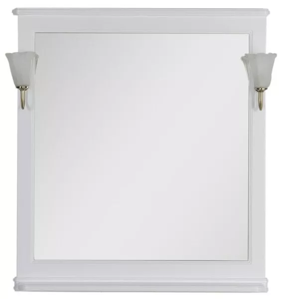 Зеркало в ванную Aquanet Валенса 102.2 см (00180290), цвет белый - фото 1