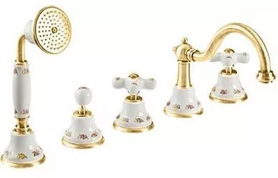 Смеситель для ванны Migliore Provance золото (ML PRO-8880 DO)