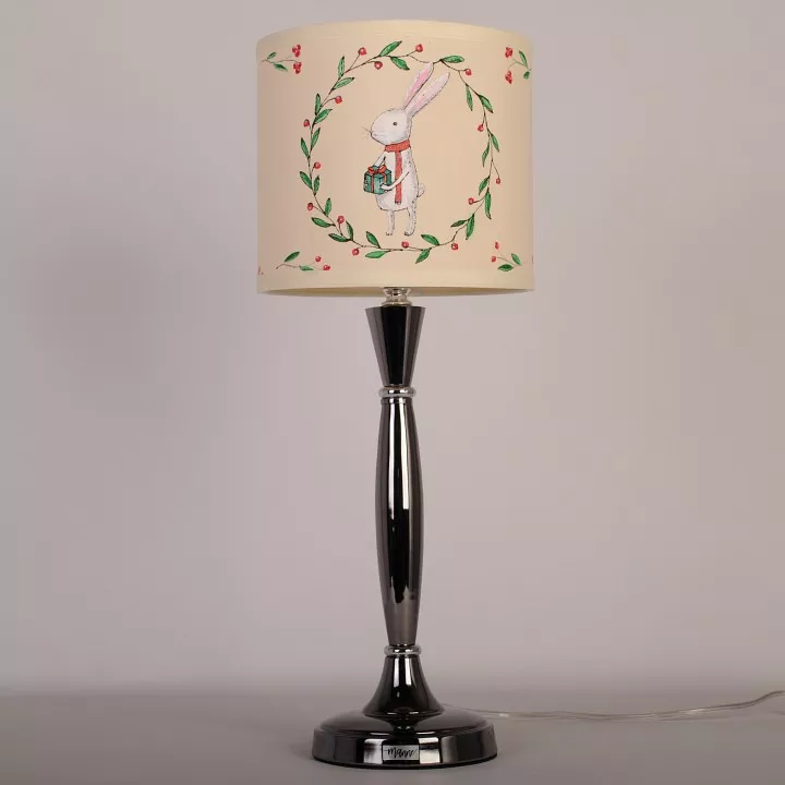 Настольная лампа декоративная Manne TL.7734-1BL TL.7734-1BL (заяц с подарком) лампа настольная 1л TL.7734-1BL (заяц с подарком) лампа настольная 1л - фото 1