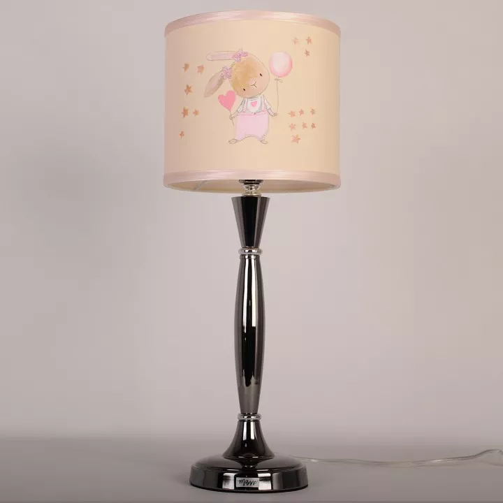 Настольная лампа декоративная Manne TL.7734-1BL TL.7734-1BL (заяц с шариком) лампа настольная 1л TL.7734-1BL (заяц с шариком) лампа настольная 1л - фото 1