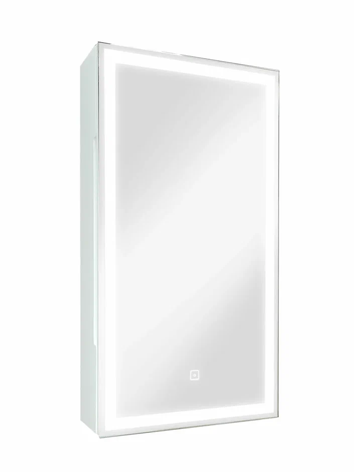 Зеркало-шкаф Continent Allure 35х65 R с подсветкой белый