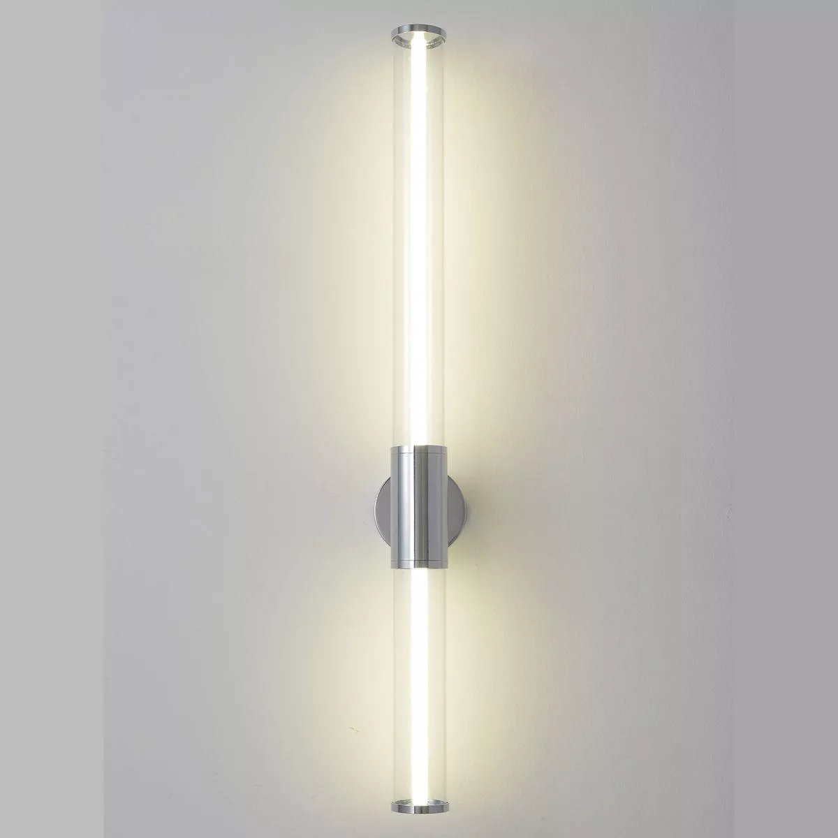 

Настенный светодиодный светильник Crystal Lux Lineup AP18W Led Chrome