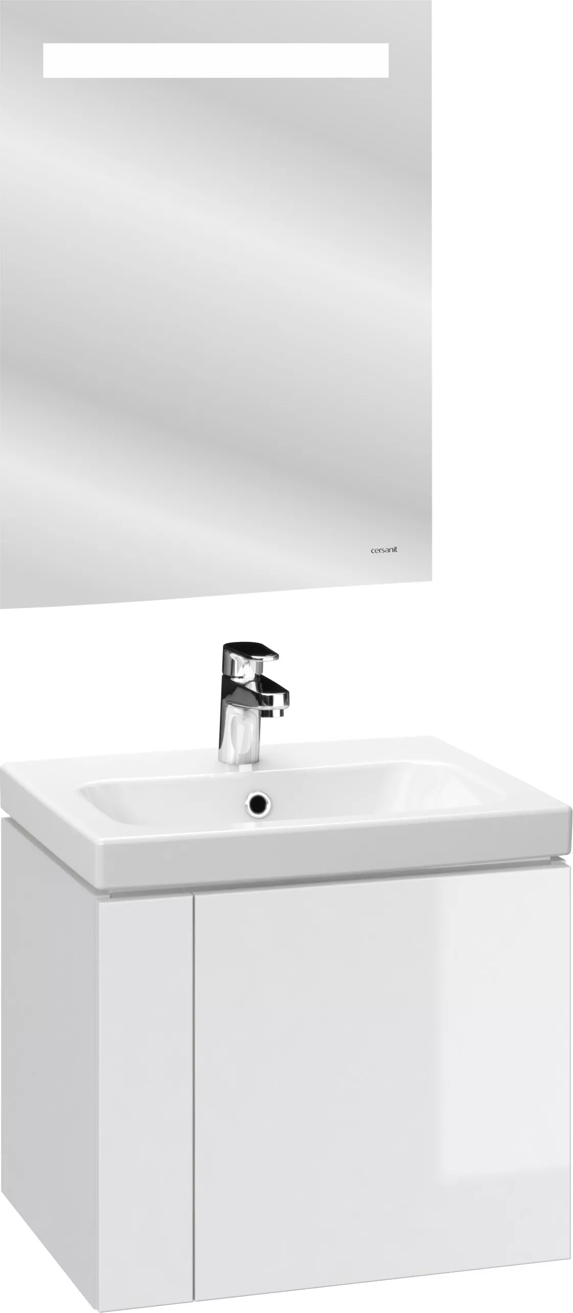 Мебель для ванной Cersanit Colour 50, цвет белый - фото 1