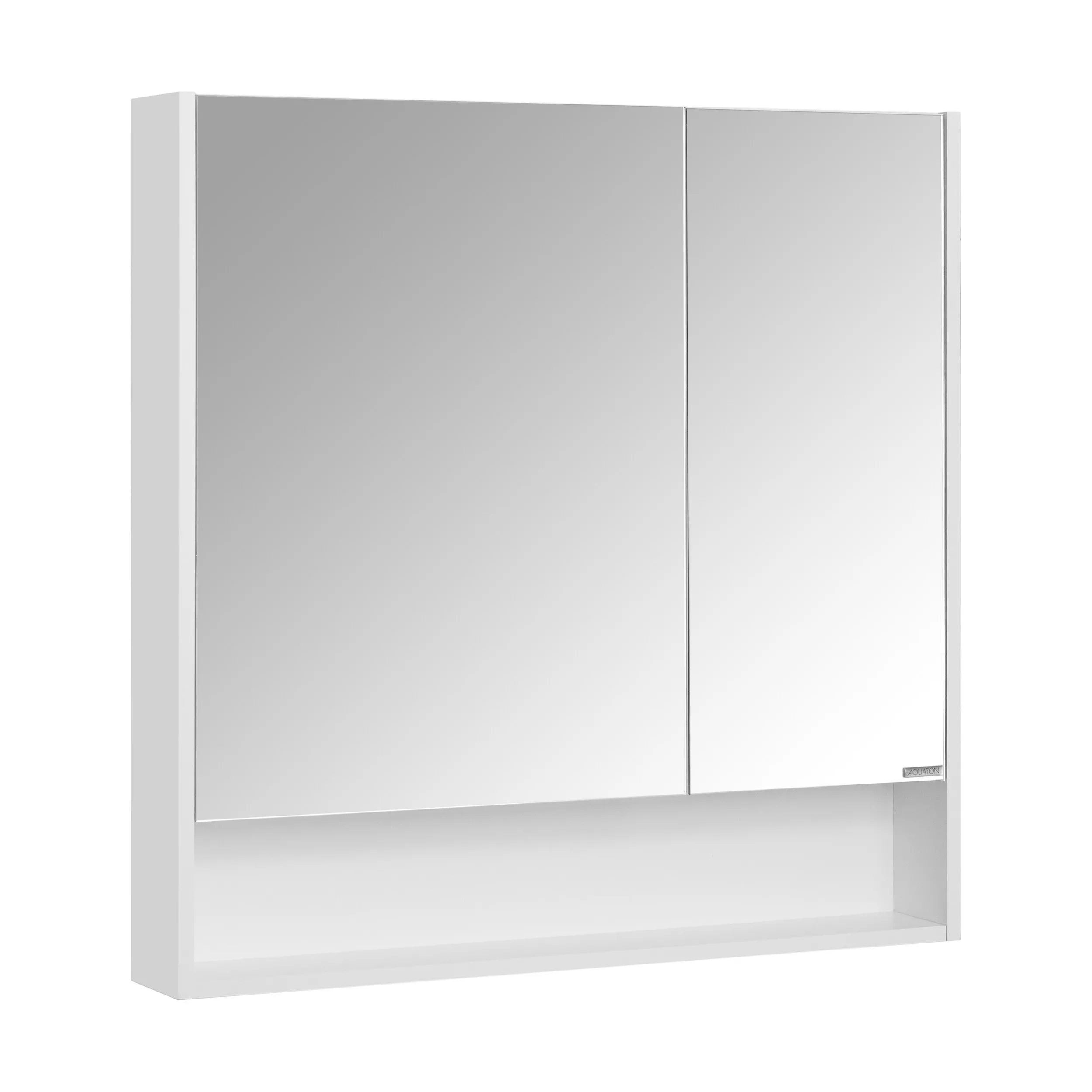 Зеркало-шкаф Aquaton Сканди 90 белый 1A252302SD010 - фото 1