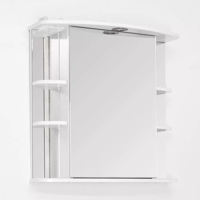 Зеркало-шкаф Style Line Лира 70 см (ЛС-00000123), цвет белый, размер 70 - фото 1