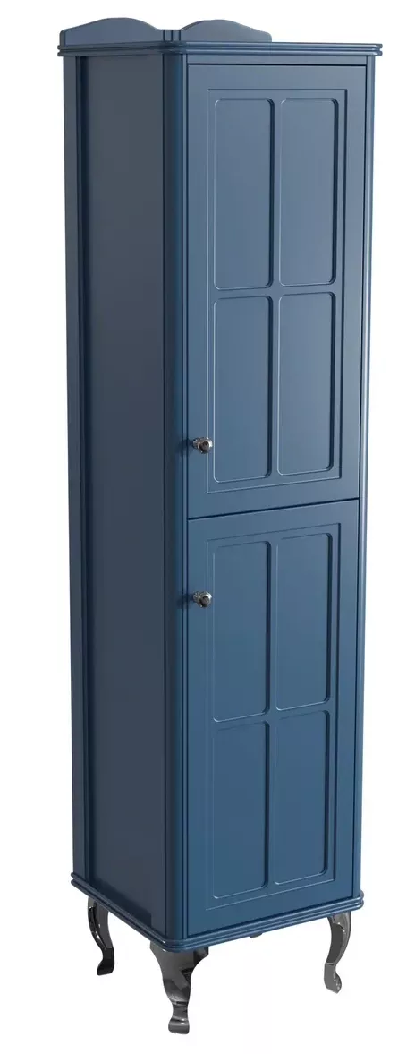 Шкаф-пенал напольный Caprigo Borgo 40 R синий матовый 33450R-В136 - фото 1