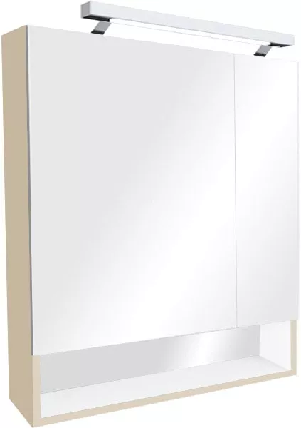 Зеркало-шкаф Roca Gap 80 бежевый, цвет белый ZRU9302700 - фото 1