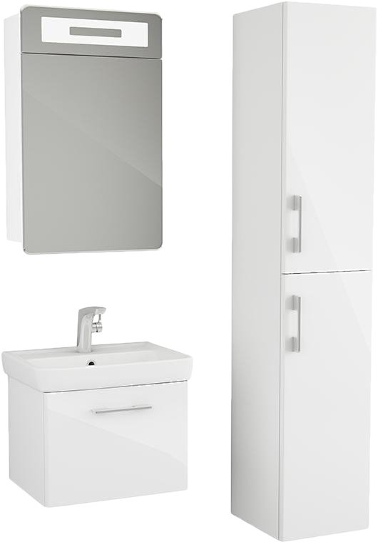 Мебель для ванной Alvaro Banos Valencia Mini 50, цвет белый - фото 1
