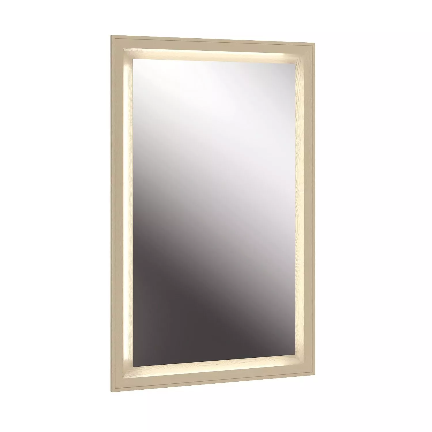 Зеркало Kerama Marazzi Plaza Classic 65x100 с подсветкой, белый (PL.C.mi.65\WHT) PL.C.mi.65\WHT - фото 1