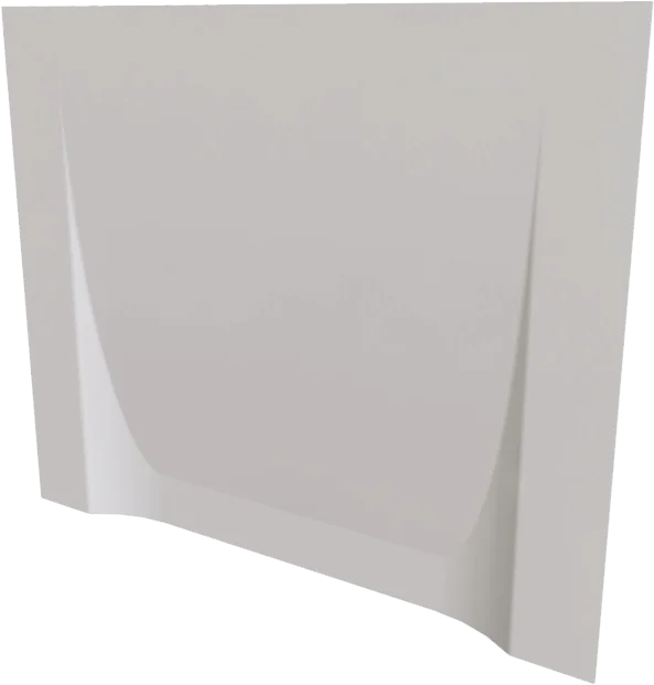 Торцевая панель для ванны Radomir Николь 80х61 L белый 2-31-0-1-0-210 - фото 1