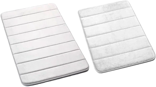 Комплект ковриков для ванной комнаты РМС 50х80 серый