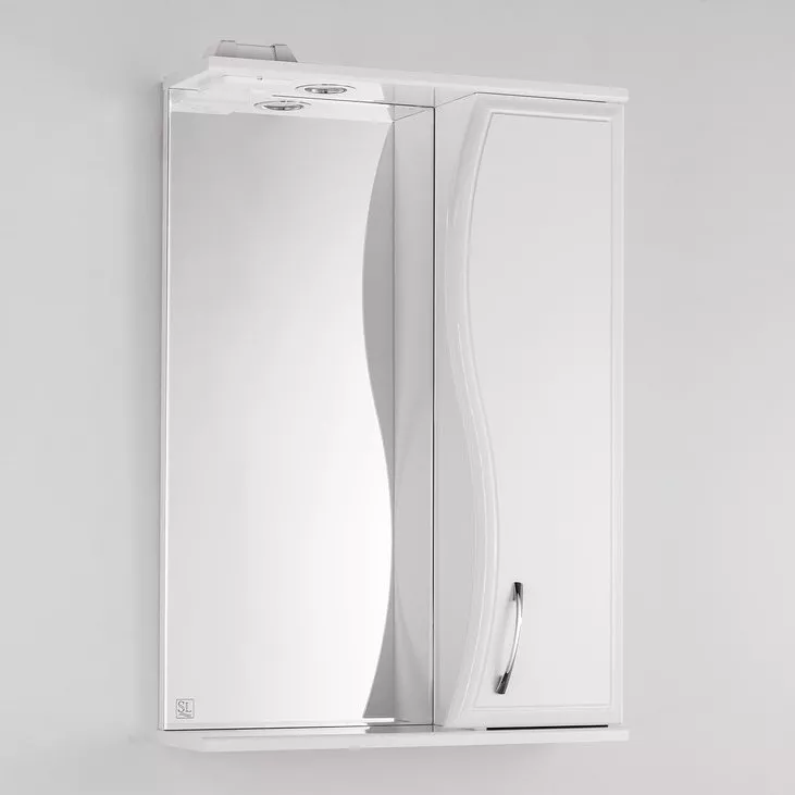 Зеркало-шкаф Style Line Панда 55 см (ЛС-00000173), размер 55, цвет белый - фото 1