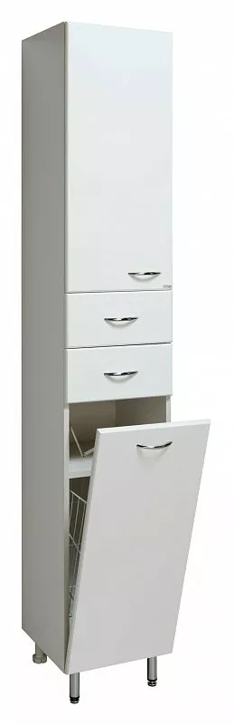 Шкаф-пенал Runo  30 см (Вн П1 RUNO), цвет белый - фото 1