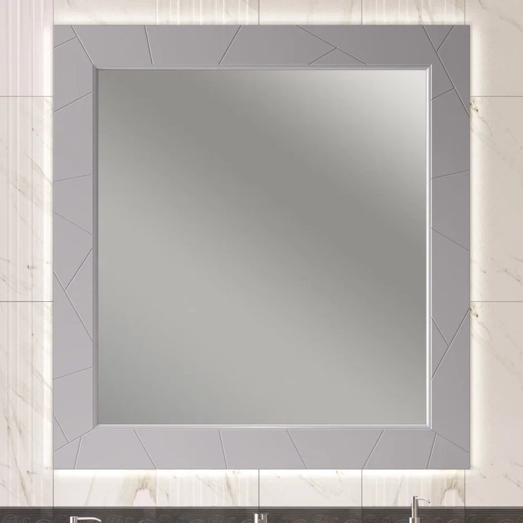 Зеркало с подсветкой Opadiris Луиджи 100 серый матовый 00-00006550 - фото 1
