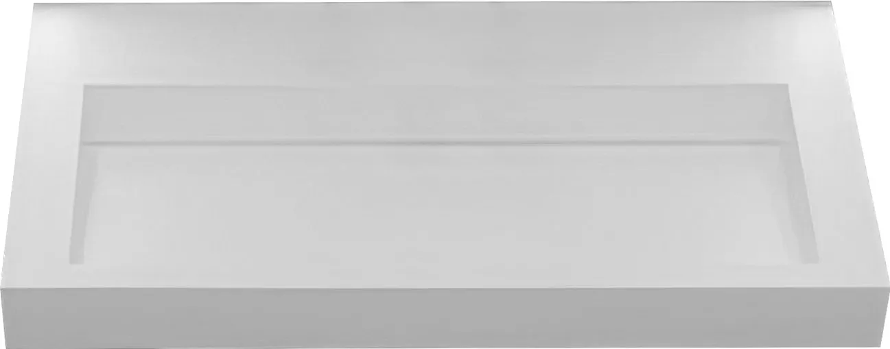 Раковина - столешница Armadi Art Flat Calacatta 80 белый 859-080 - фото 1